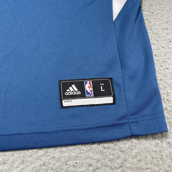 Minnesota Timberwolves Jersey Youth Boys Large Blue NBA Kevin Love 42 Adidas - Picture 3 of 12
